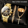 Business-Style Sophisticated Watch Set For Men