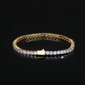 Hip-hop Spring-clasp Zircon Tennis Bracelet Jewelry