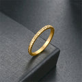 High End Fashion Crushed Ice Versatile Ring
